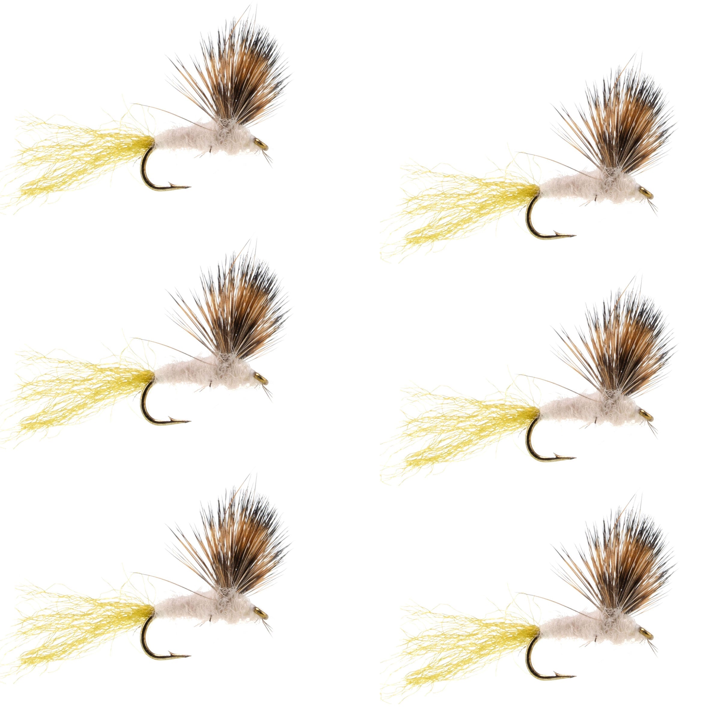 Sparkle Dun Pale Morning Dun PMD Eintagsfliege 6 Fliegen Hakengröße 18