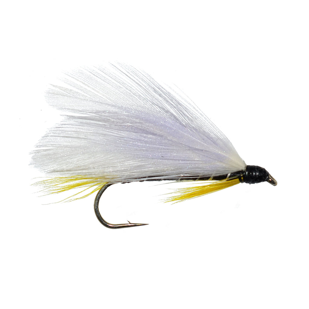 Black Ghost Classic Trout- und Bass-Streamerfliege – Set mit 6 Stück Hakengröße 4