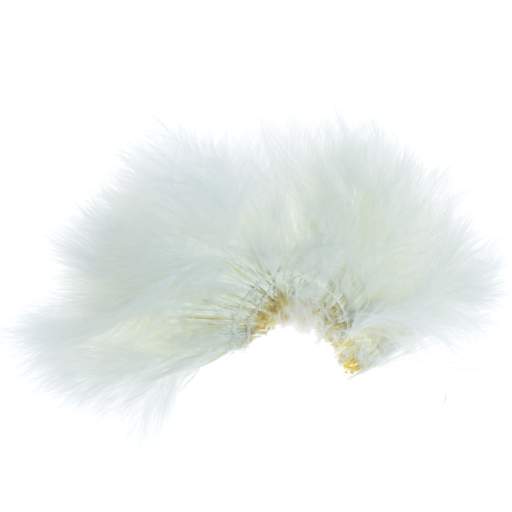 Ausgewähltes Strung Long Spey Marabou Master Pack – 4 Farben – Weiß Dunkelbraun Sculpin Olive Schwarz