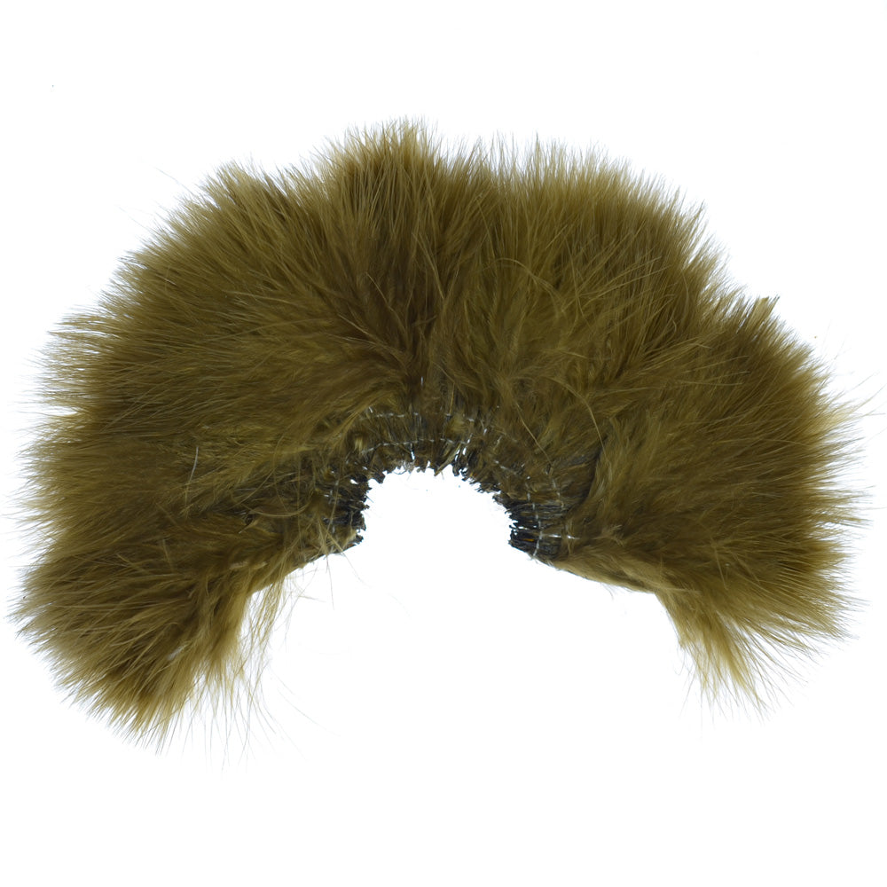 Ausgewähltes Strung Long Spey Marabou Master Pack – 4 Farben – Weiß Dunkelbraun Sculpin Olive Schwarz
