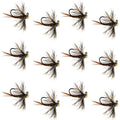 Tungsten Soft Hackle Pheasant Tail Tactical Euro Jig - 12 Fliegen Größe 16