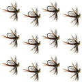 Tungsten Soft Hackle Pheasant Tail Tactical Euro Jig - 12 Flies Size 14