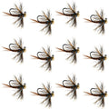 Tungsten Soft Hackle Pheasant Tail Tactical Euro Jig - 12 Flies Size 12