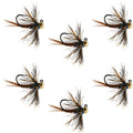 Tungsten Soft Hackle Pheasant Tail Tactical Nymph Euro Jig - 6 Flies Size 16