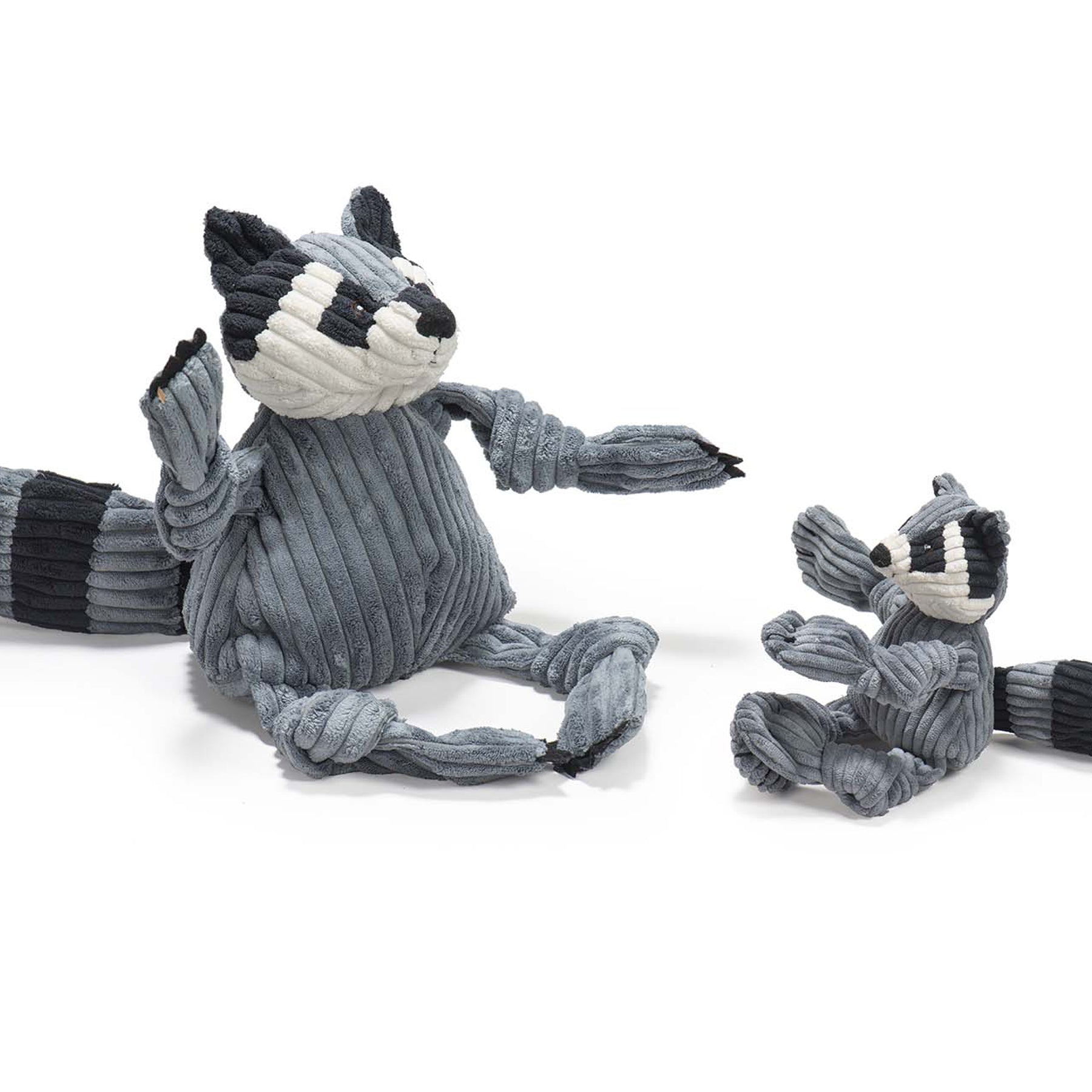 Reggie Raccoon Knottie® Plüsch-Hundespielzeug