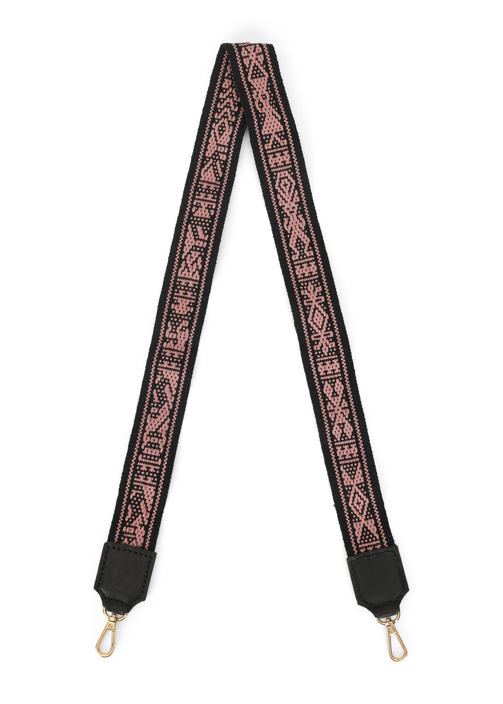 Azteken-Armband Schwarz+Pink