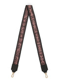 Azteken-Armband Schwarz+Pink