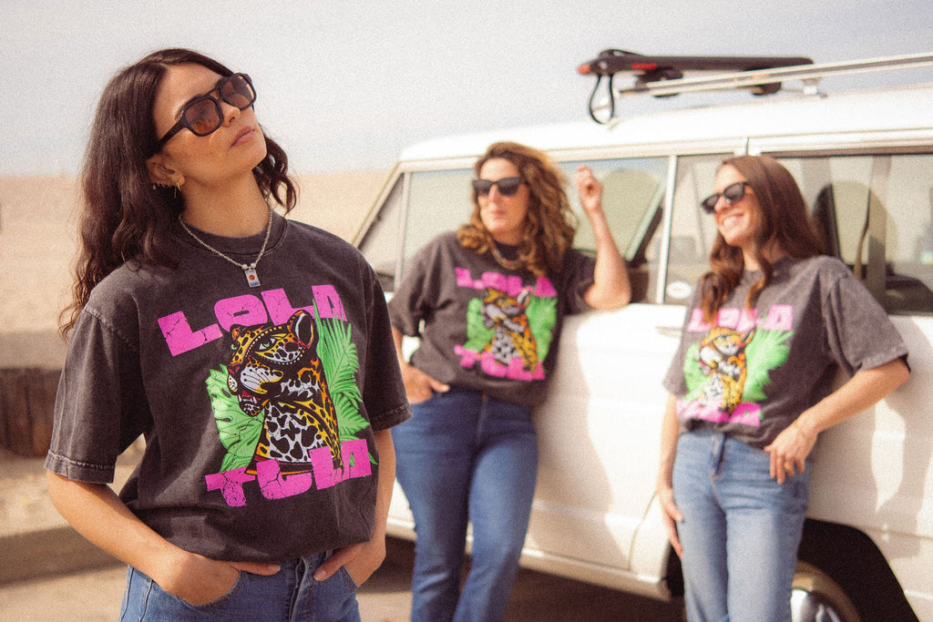 Dschungel Jaguar T-Shirt // ROSA