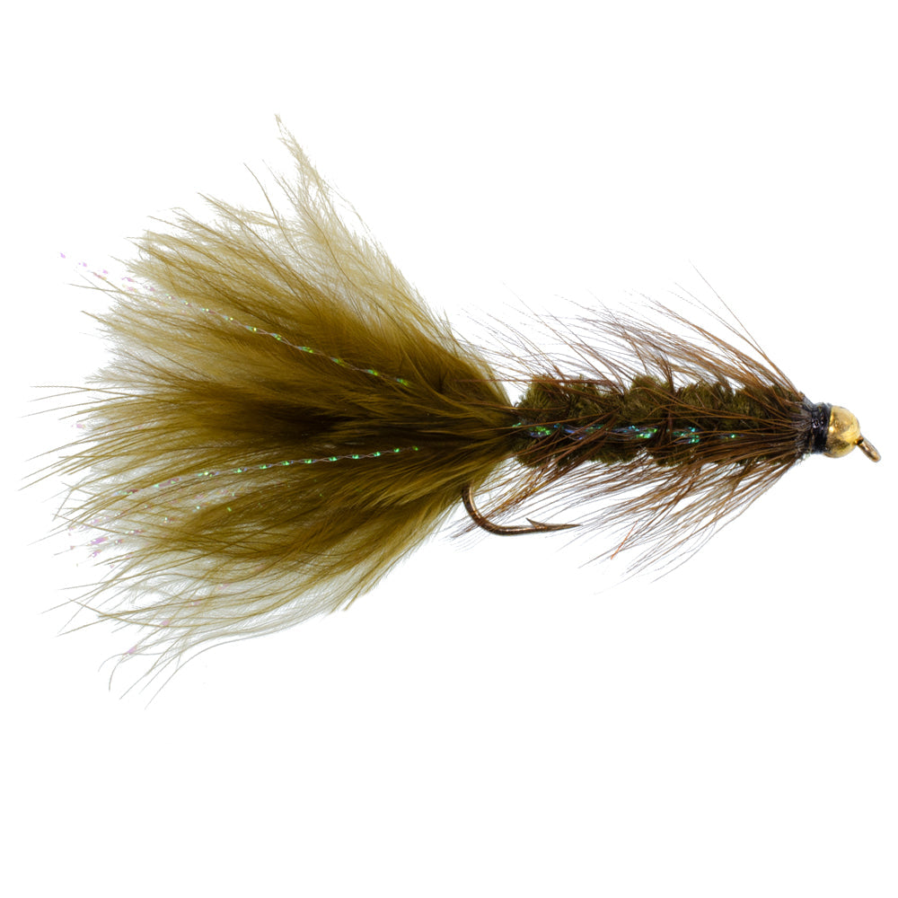 Basics Collection - Crystal Woolly Bugger Assortment - 10 Flies - Size 4