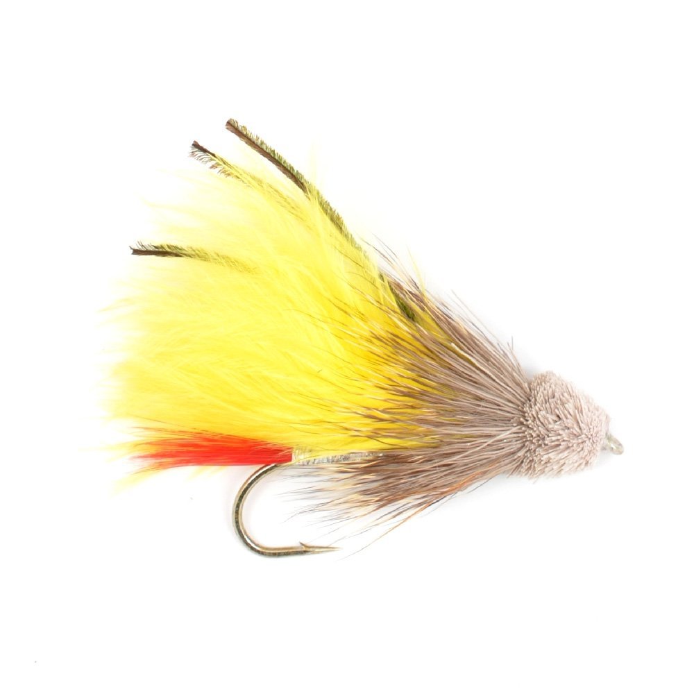 Basics Collection – Muddler Minnow Streamer – 10 Fliegen – Größe 4 und 6