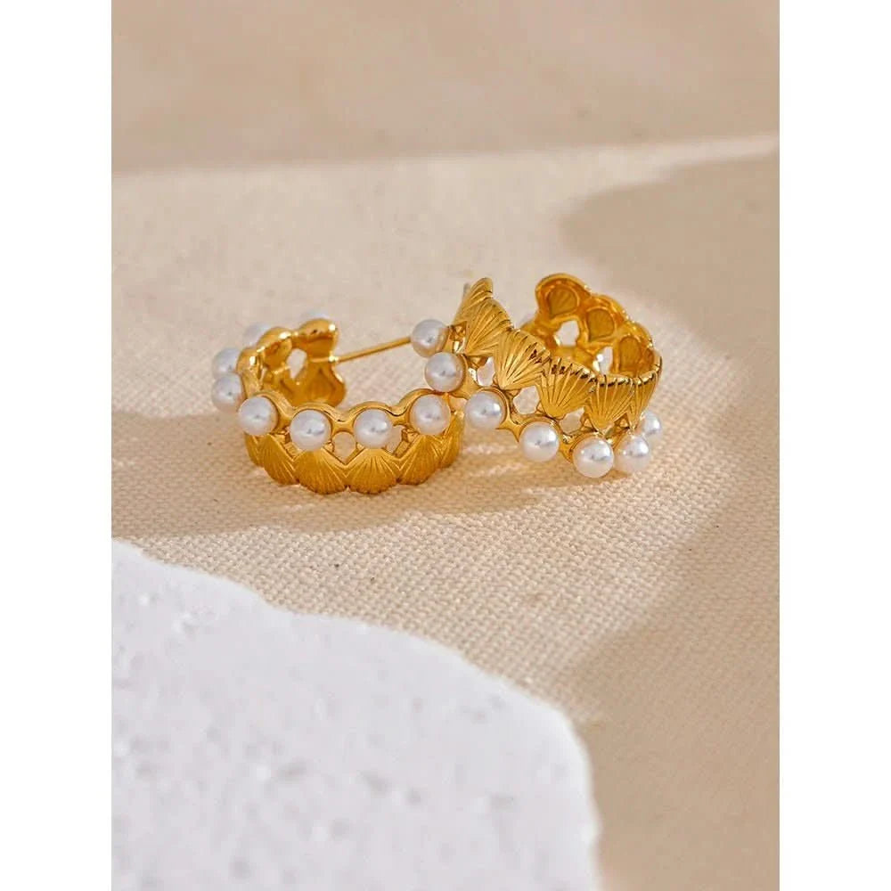 Ariel Hoop Earrings