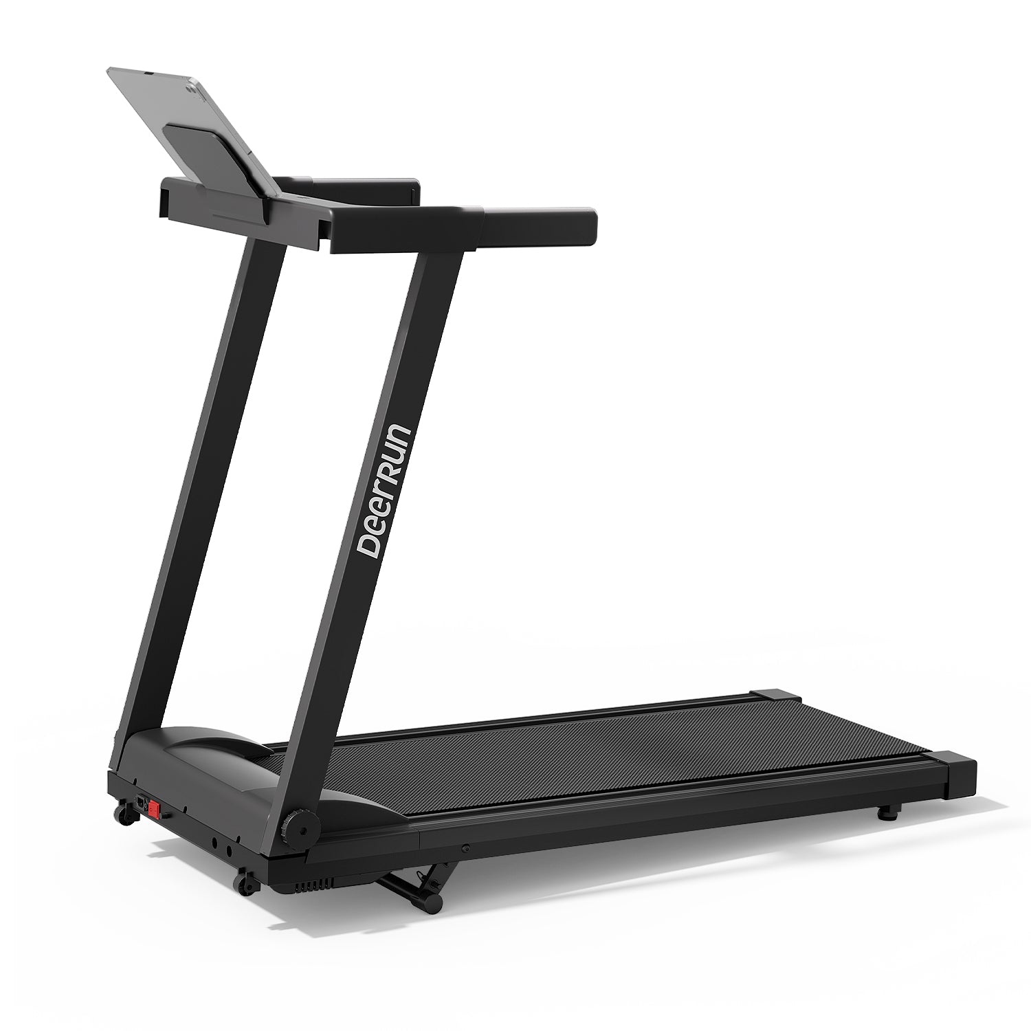 DeerRun Völlig Neues 2026 A1 Pro Move+ Intelligentes klappbares Laufband mit 6 % Steigung & NFC | 159 kg, 16 km/h, Schwarz