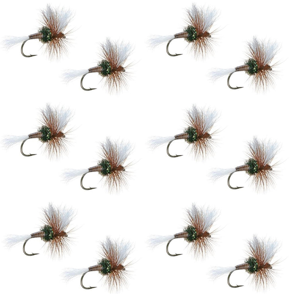 H & L Variant Classic Trockenfliege - 1 Dutzend Fliegen Hakengröße 16