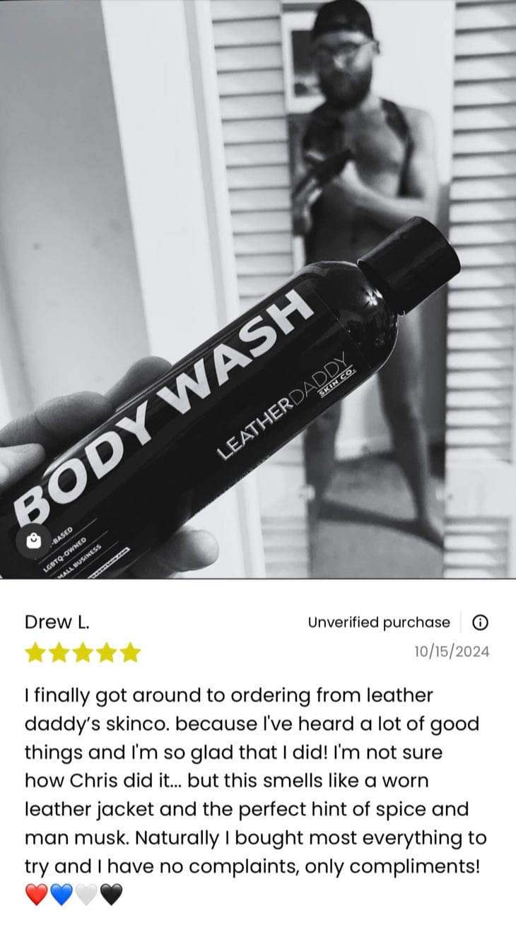 Plant-Based Body Wash | LeatherDaddy Skin Co.