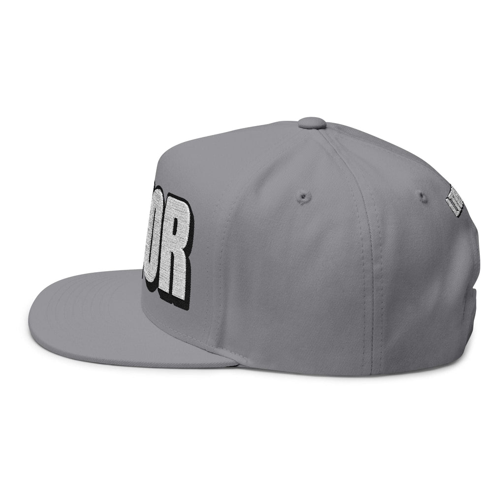 INTO: BATOR Embroidered Flat Bill Cap – Kink Hat for Edgers, Strokers & Masturbation Enthusiasts