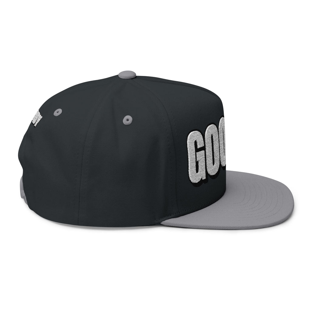 INTO: GOONER Embroidered Flat Bill Cap – Kink Hat for Gooners, Edge Zombies & Mind-Melting Masturbation Addicts