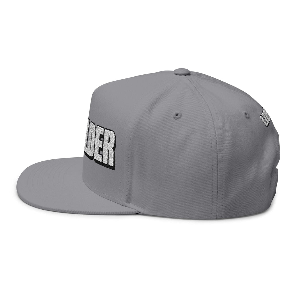 INTO: KEYHOLDER Embroidered Flat Bill Cap – Chastity Dom Hat for Bold Tops & Erotic Power Play