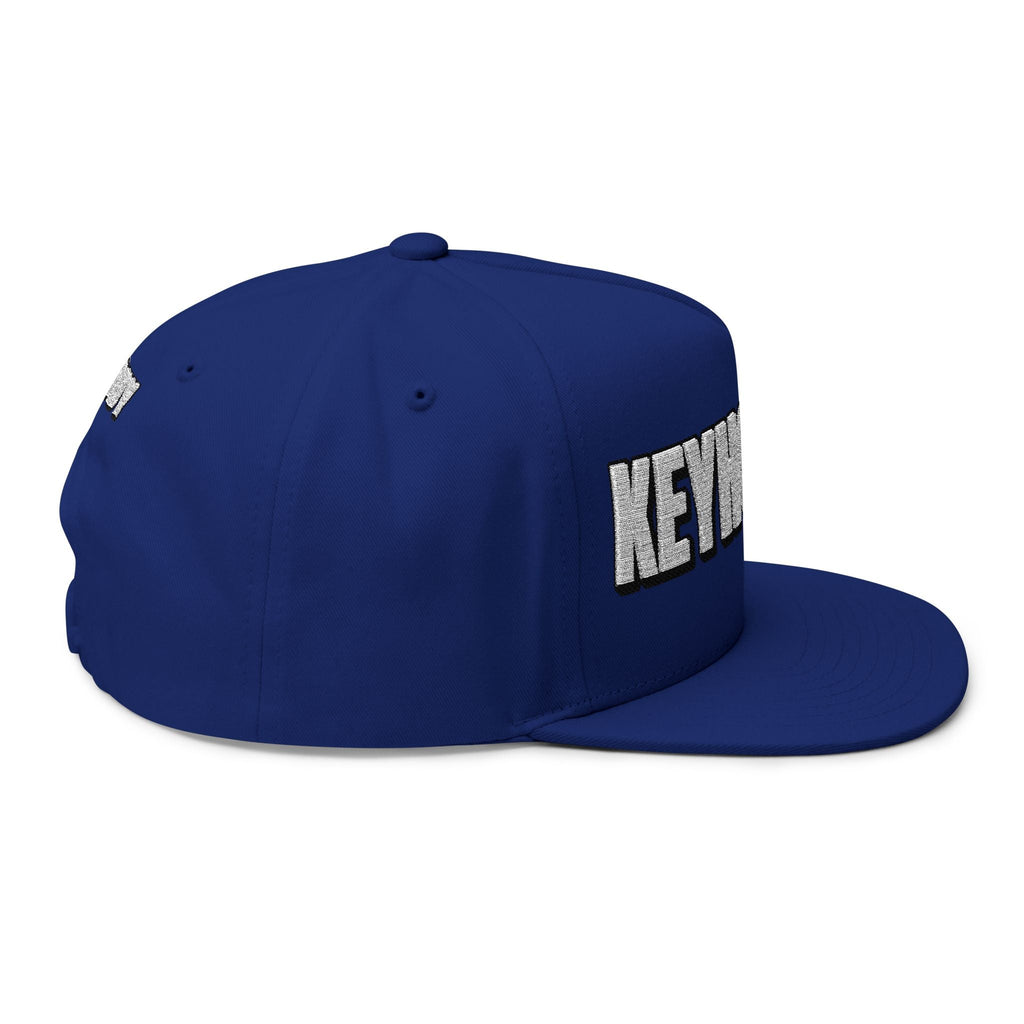 INTO: KEYHOLDER Embroidered Flat Bill Cap – Chastity Dom Hat for Bold Tops & Erotic Power Play