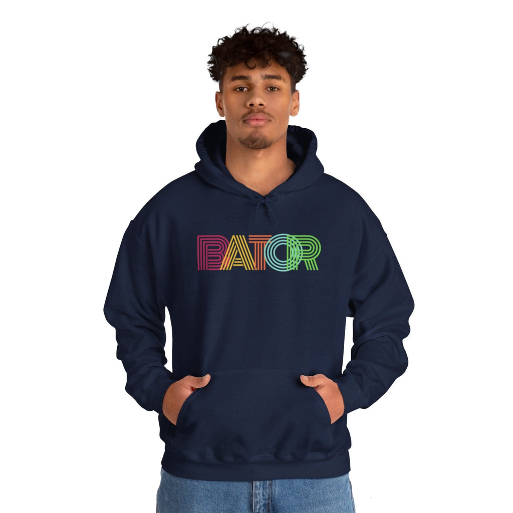 Retro BATOR Hoodie - B8rBrand Bate Apparel