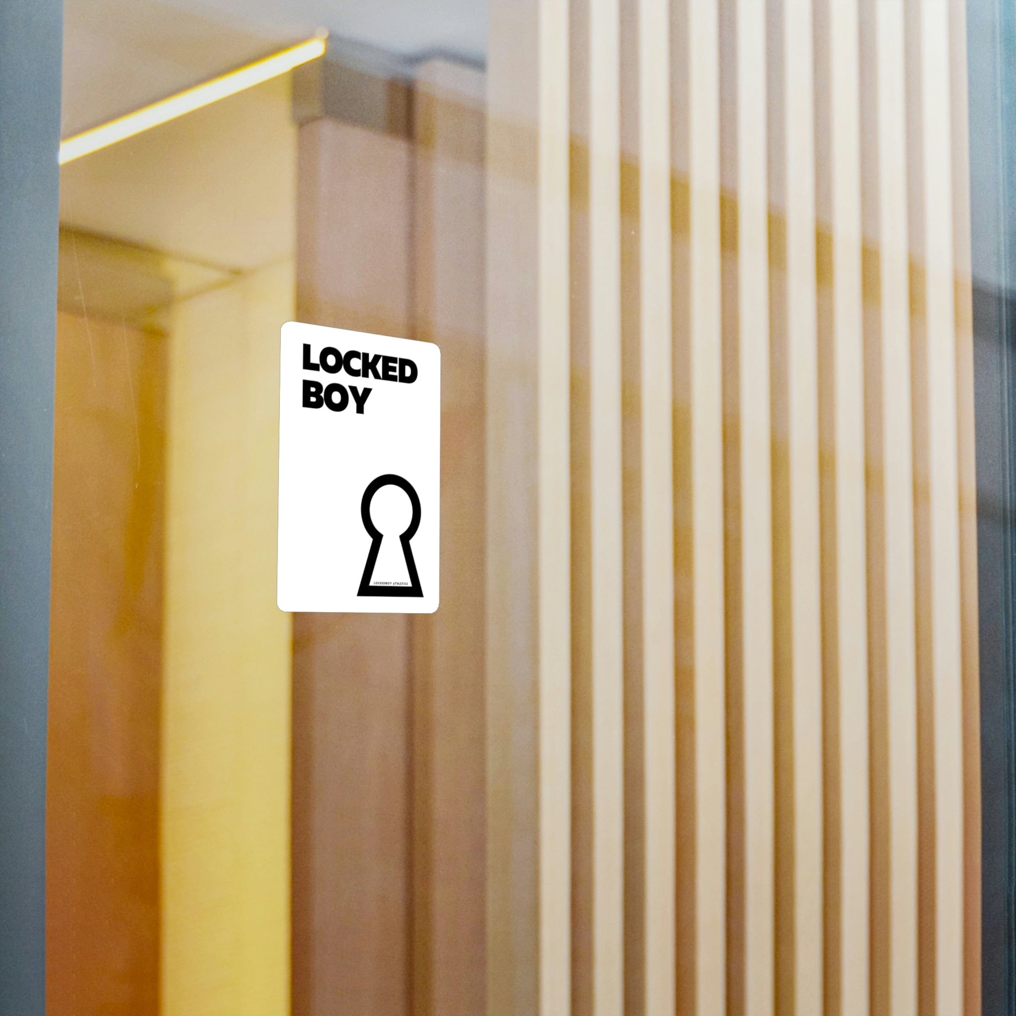 LockedBoy Vinyl Sticker