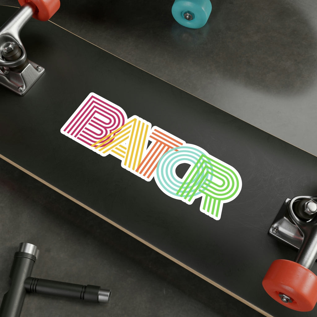 Retro Bator Vinyl Sticker