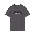 Give Me Your Key - Chastity Shirts by LockedBoy Athletics