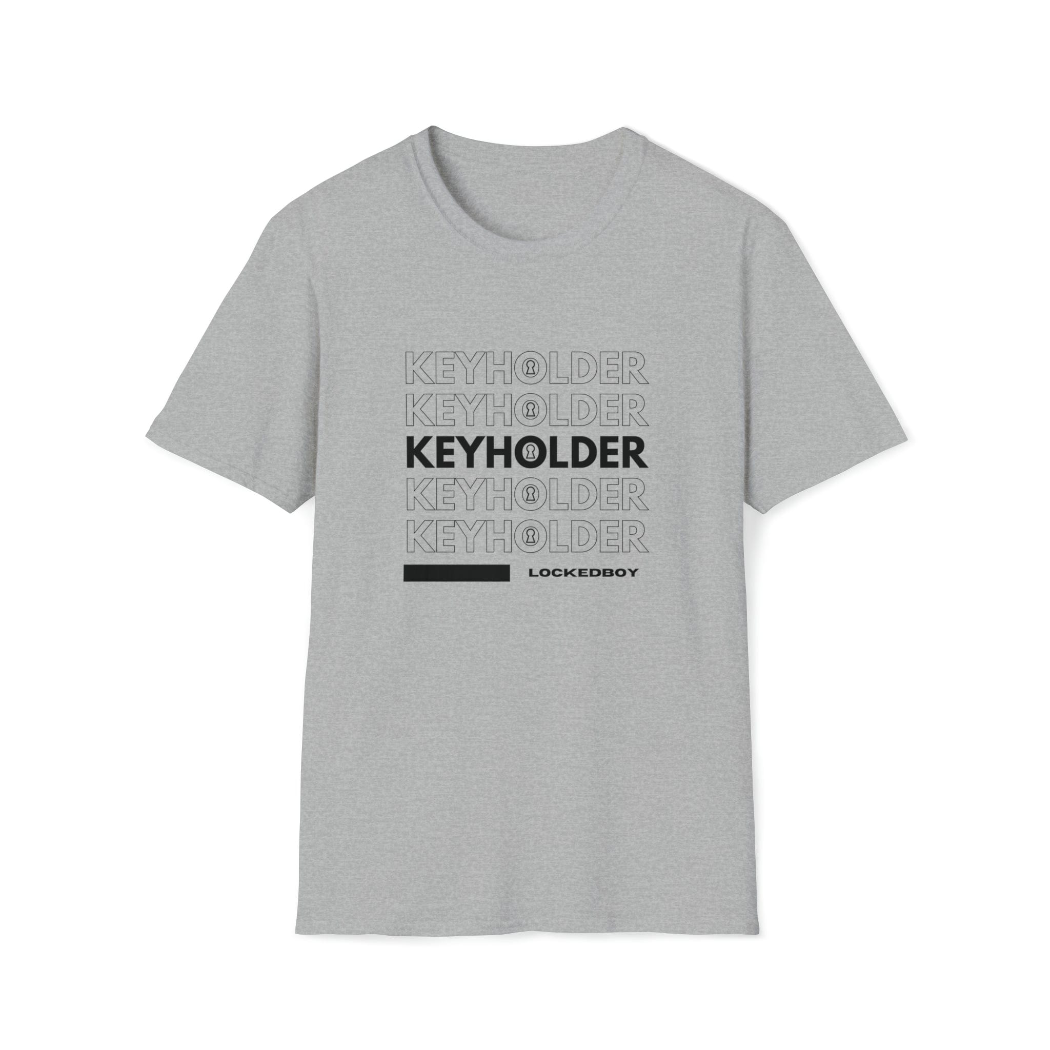 KEYHOLDER bag Inspo - Chastity Shirts by LockedBoy Athletics