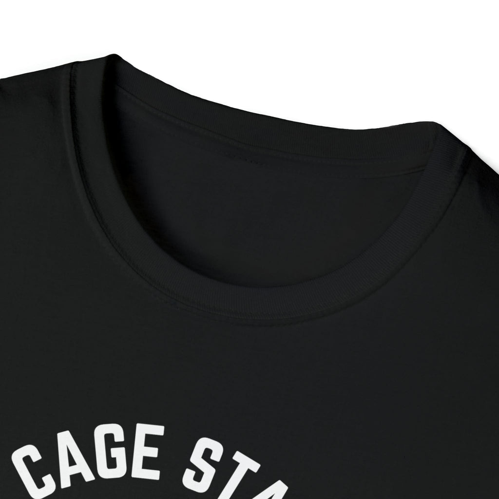 The Cage Stays On LUX - Chastity Tshirt