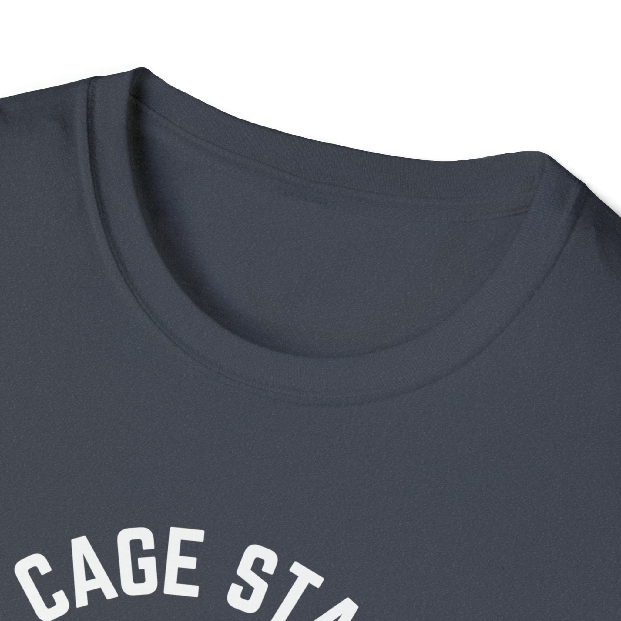 The Cage Stays On LUX - Chastity Tshirt