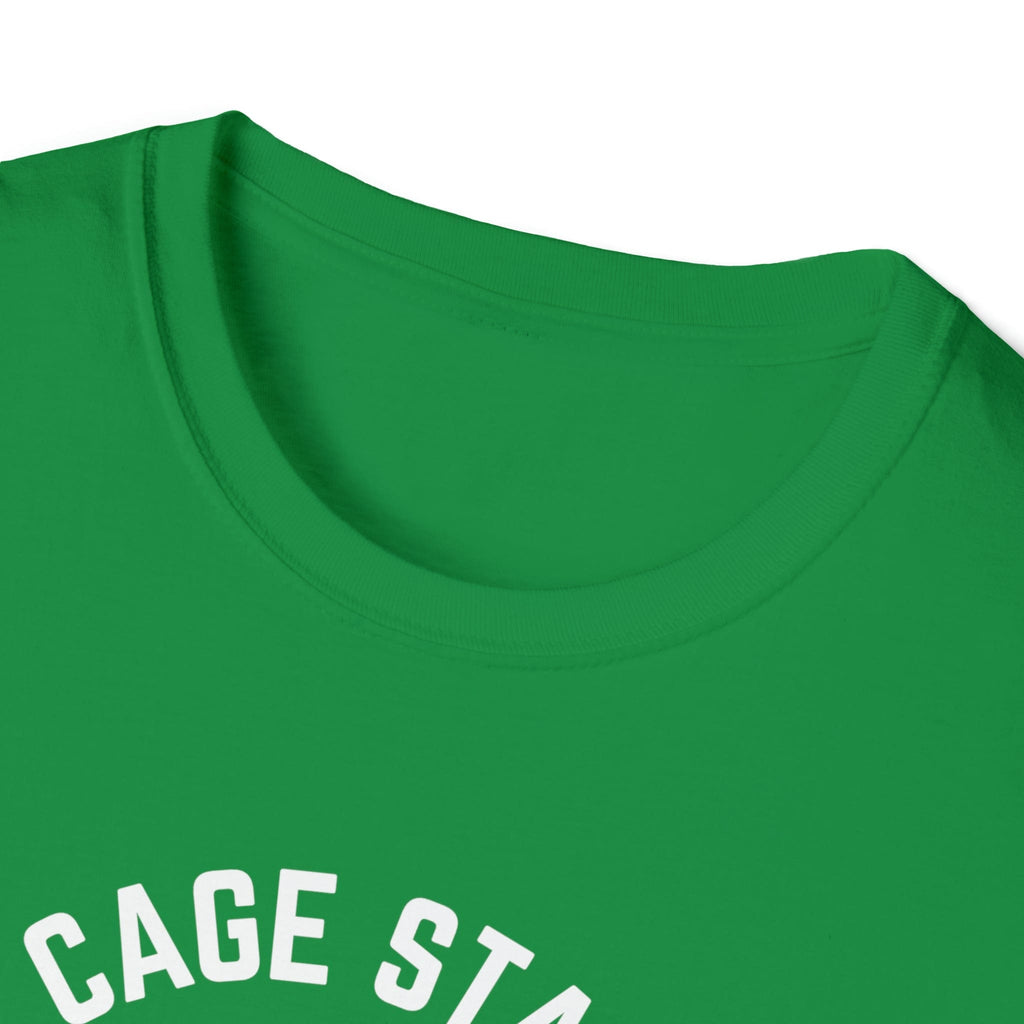 The Cage Stays On LUX - Chastity Tshirt