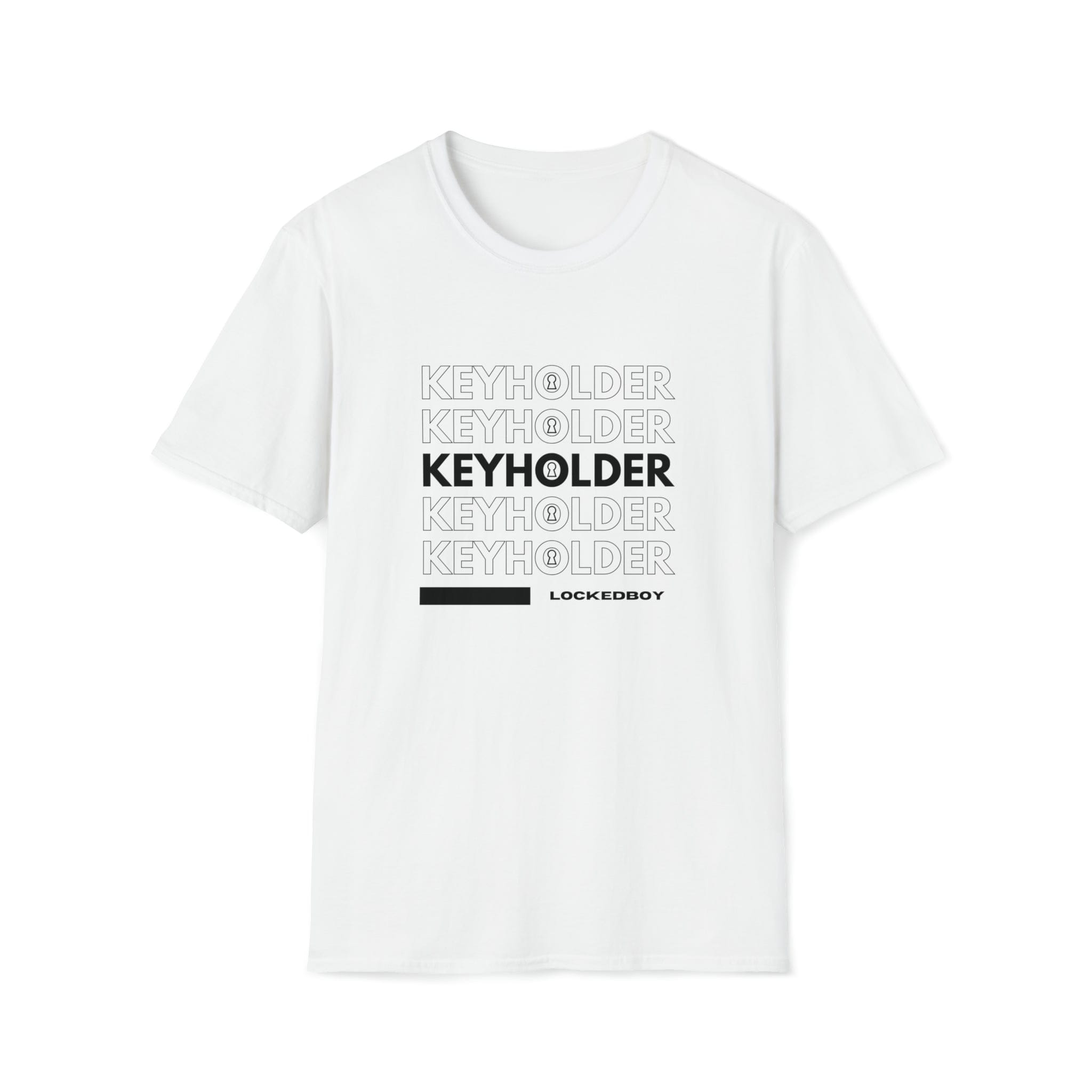KEYHOLDER bag Inspo - Chastity Shirts by LockedBoy Athletics