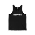 Unc*mmed & Unbothered Chastity Tank Top - Lockedboy Athletics by LeatherDaddy