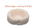 HuggleFleece® HuggleSnuggler™ Katzen- & Hundebetten